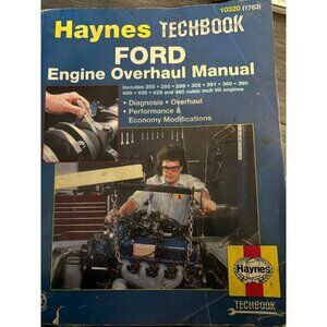 Haynes Techbook Ford V8 Engine Overhaul Shop Service Repair Manual 10320 - Pre-O